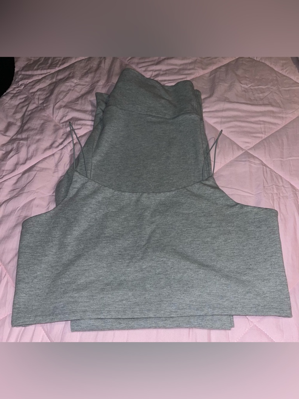 Victoria's Secret Gray yoga set XL